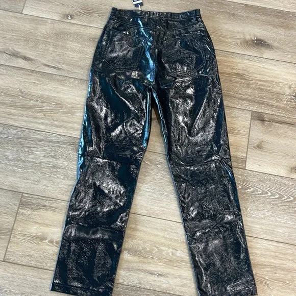 Abercrombie leather pants - Picture 3 of 7